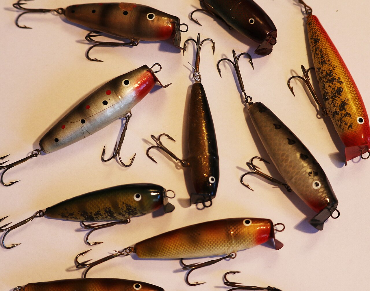Reference image of lures